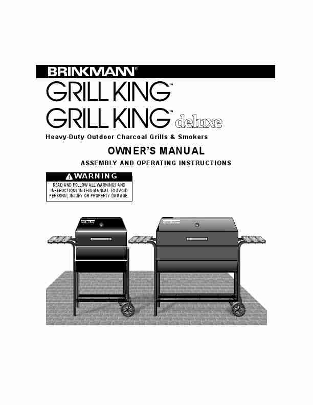 Vent-a-Hood Charcoal Grill 812-3450-0 (Hickory)-page_pdf